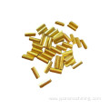 Anodized brass aluminum parts manufactured